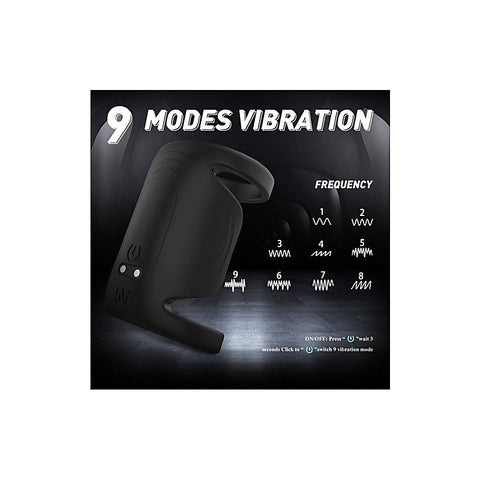 Royal Dual Motor Penis Shaft Massager by S-Hande - Vibrating Cock Rings