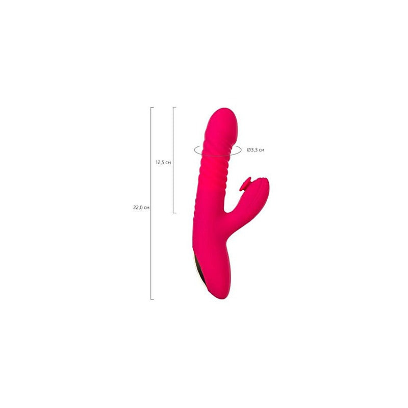 JOS Seri Thrusting Rabbit Vibrator by ToyFa - Rabbit Vibrators
