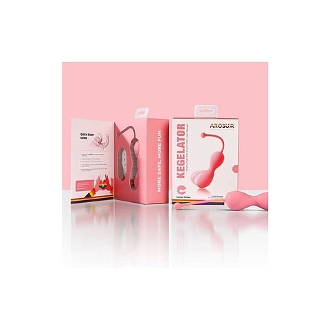 Kegelator Duo Vaginal Balls Stimulator by Arosum - Love Eggs and Kegel Exercisers