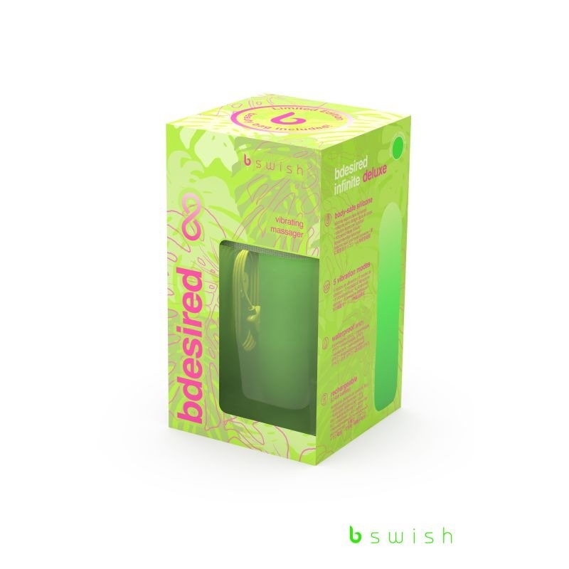 Bdesired Infinite Deluxe Flamingo Vibrator by B Swish - G-Spot Vibrators
