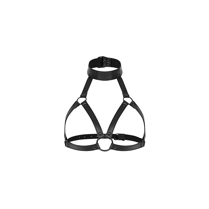 Bedroom Fantasies Chiara Bondage Play Harness Black Adjustable BDSM Harness - Cuffs And Restraints