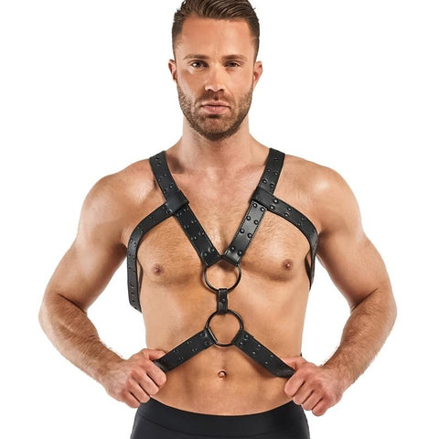 Rocco Bondage Harness by Easytoys - Cuffs And Restraints