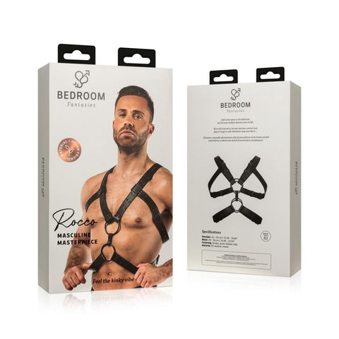 Rocco Bondage Harness by Easytoys - Cuffs And Restraints