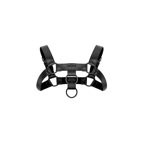 Bedroom Fantasies Bruno Fetish Play Harness Black Adjustable BDSM Restraint - Cuffs And Restraints