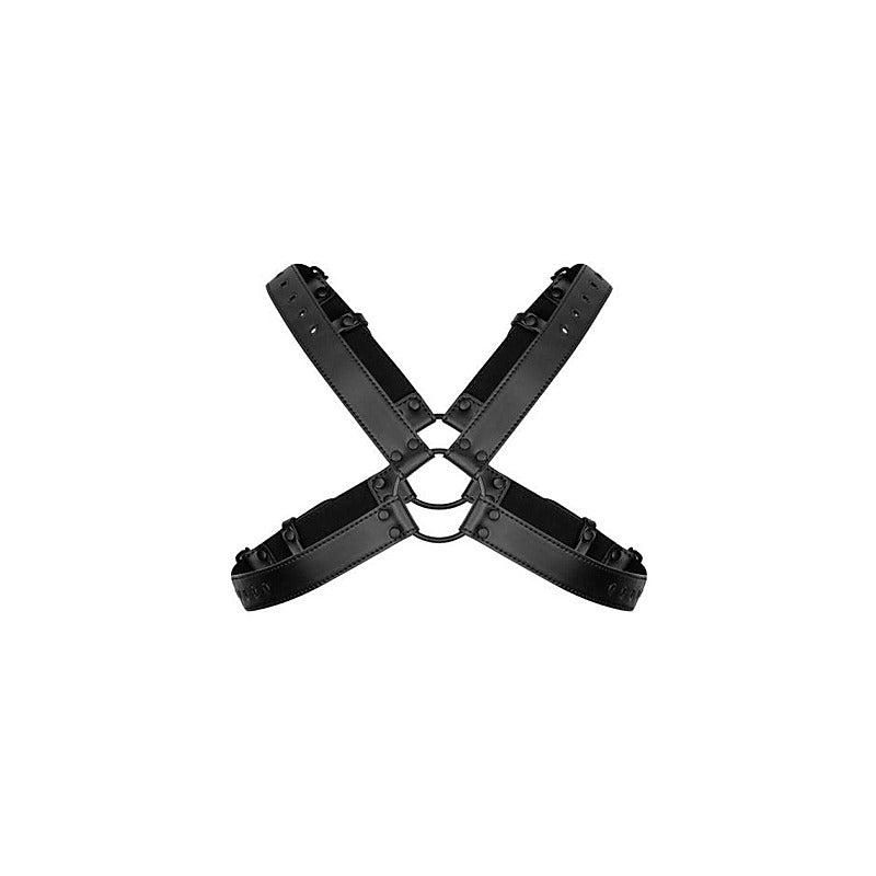 Bedroom Fantasies Lionel Bondage Harness Black Adjustable BDSM Restraint - Cuffs And Restraints