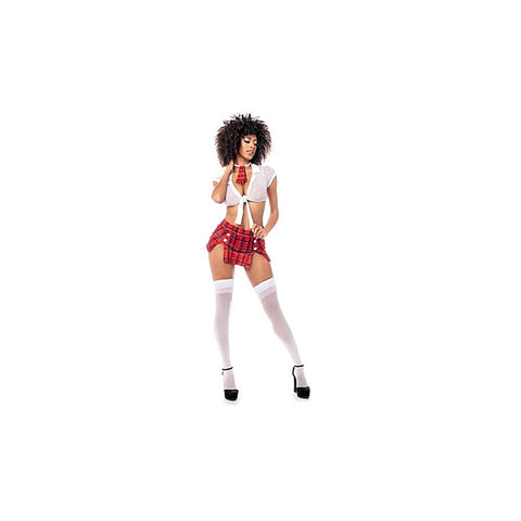 Premium Sexy Schoolgirl Costume by Mapale - Fancy Dress Ups