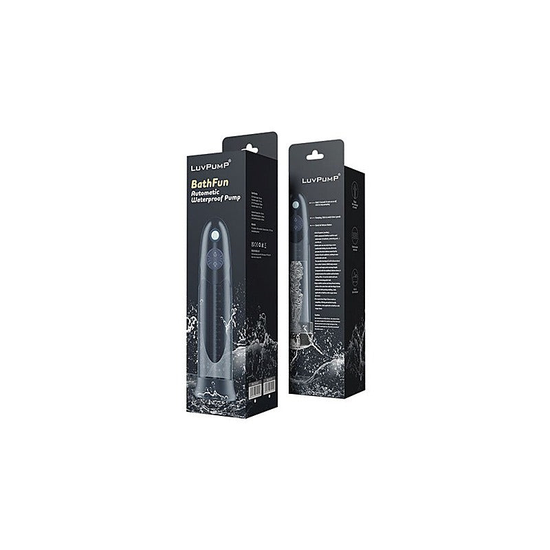 LuvPump BathFun Automatic USB Waterproof Penis Pump - Penis Pumps And Stretchers