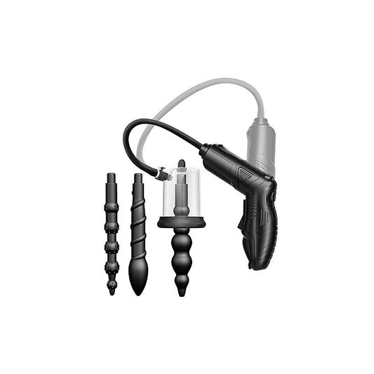 LuvPump Automatic RoseBud Anal Pump by Shots Toys - Penis Pumps And Stretchers