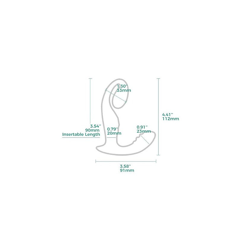 LushVibe Wearable Sprout Shaped Vibrator by Arosum - G-Spot Vibrators