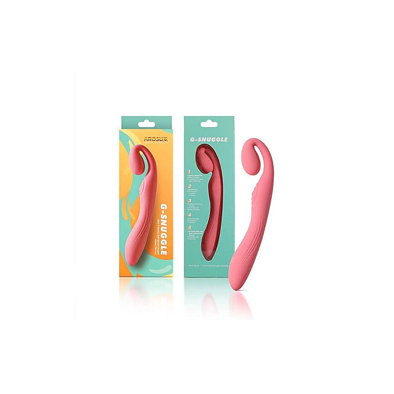 G Snuggle Ultrasoft Sprout Shaped Vibrator by Arosum - G-Spot Vibrators