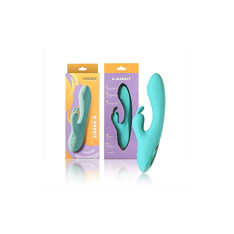 G Rabbit Rotating G Spot & Clitoral Vibrator By Arosum - Rabbit Vibrators