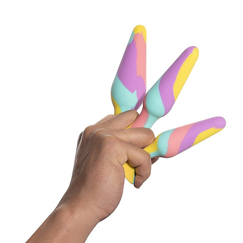 TriPlugs Silicone Anal Training Kit by Arosum - Butt Plugs