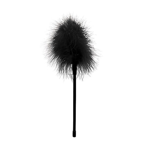 Premium OUCH! BW Feather Tickler by Shots Toys - Whips And Crops