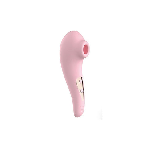 SXE Jess Vibrating and Sucking Air Pulse Clitoral Stimulator Dual Action - Clit Ticklers and Pulsators