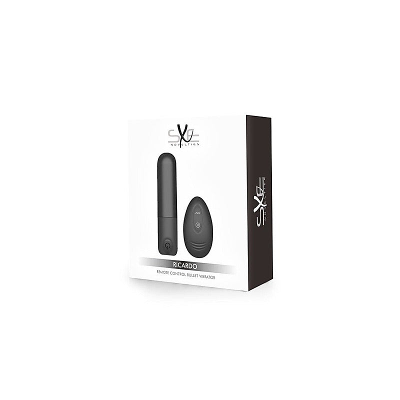 SXE Ricardo 10 Function Remote Control Bullet Vibrator Wireless Clitoral - Bullet Vibrators