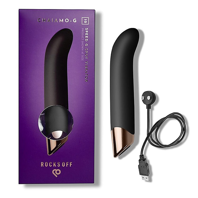 Chaiamo 10 Functions Rechargeable G-Spot Vibrator - G-Spot Vibrators