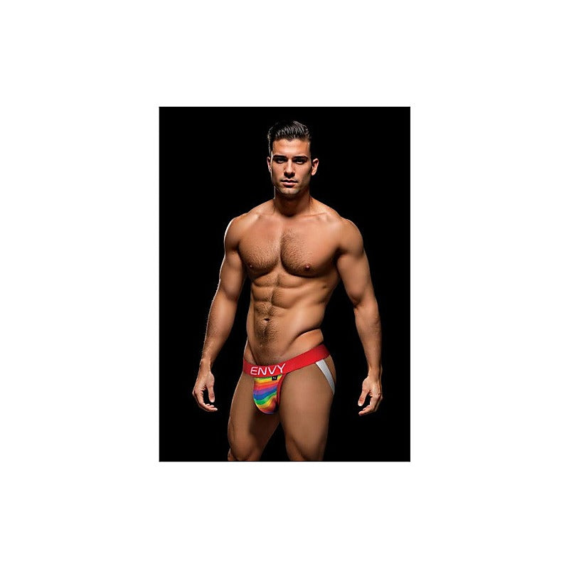 Rainbow Pride Sexy Men's Jock by Envy Menswear - Jocks and G-Strings