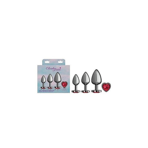 Cheeky Charms Round Metal Butt Plug by Viben - Butt Plugs