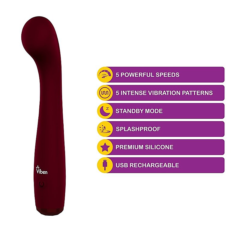 Devotion Ruby Vibrator by Viben - G-Spot Vibrators