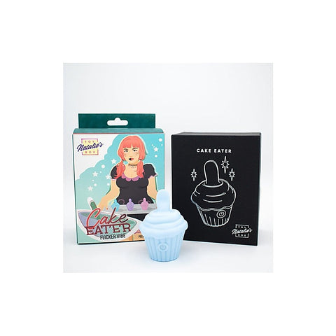 Natalies Toy Box Cake Eater 10 Functions Clit Flicker Stimulator Rechargeable - Clit Ticklers and Pulsators