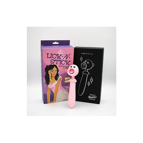 Natalies Toy Box Lick N Stick Clit Flicker G Spot Vibrator Dual Motor Sex Toy - G-Spot Vibrators