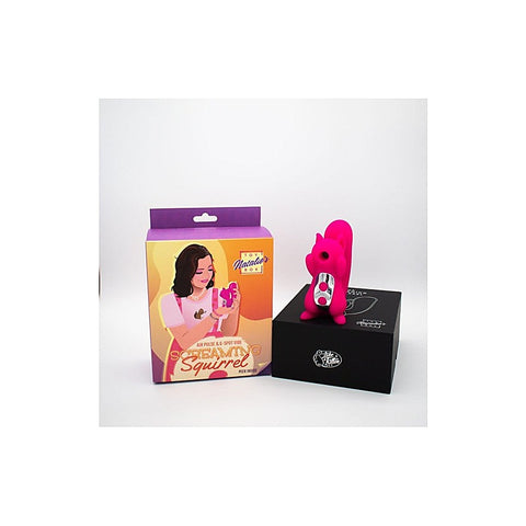 Natalies Toy Box Screaming Squirrel Air Pulse & G Spot Vibrator Dual Motor - Clit Ticklers and Pulsators