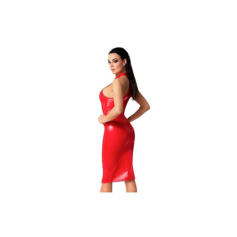 Orgia Women's Midi Dress by Noir Handmade - Her Fetish