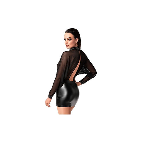 Opium Women's Sexy Mini Dress by Noir Handmade - Her Fetish