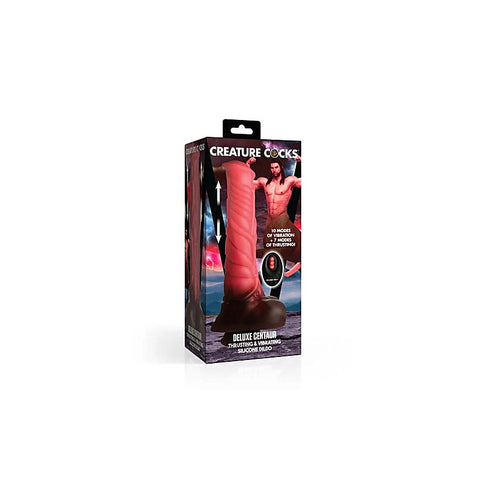 Creature Cocks Deluxe Centaur Thrusting & Vibrating - Vibrating Dildos