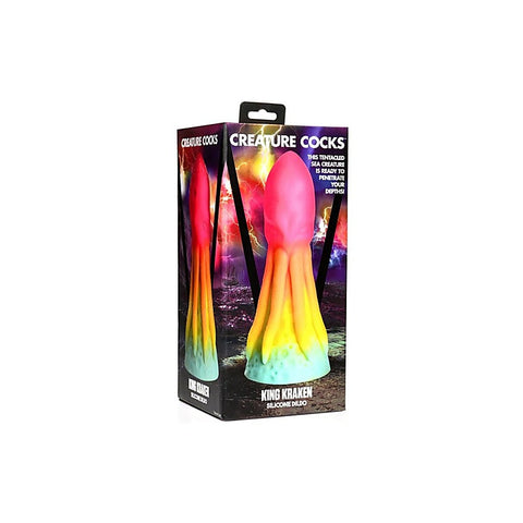 King Kraken Silicone Fantasy Dildo by XR Brands - Realistic Dildos