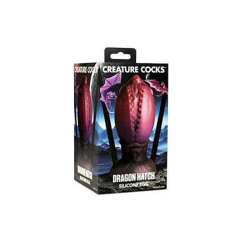 Dragon Hatch Silicone Egg Fantasy Dong by XR Brands - Realistic Dildos