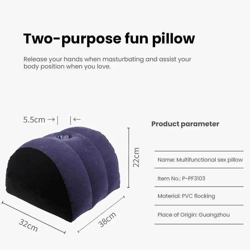 Inflatable Sex Positioning Half Dome Cushion - Sex Furniture