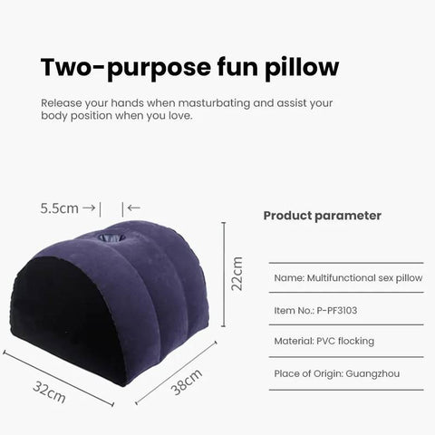 Inflatable Sex Positioning Half Dome Cushion - Sex Furniture