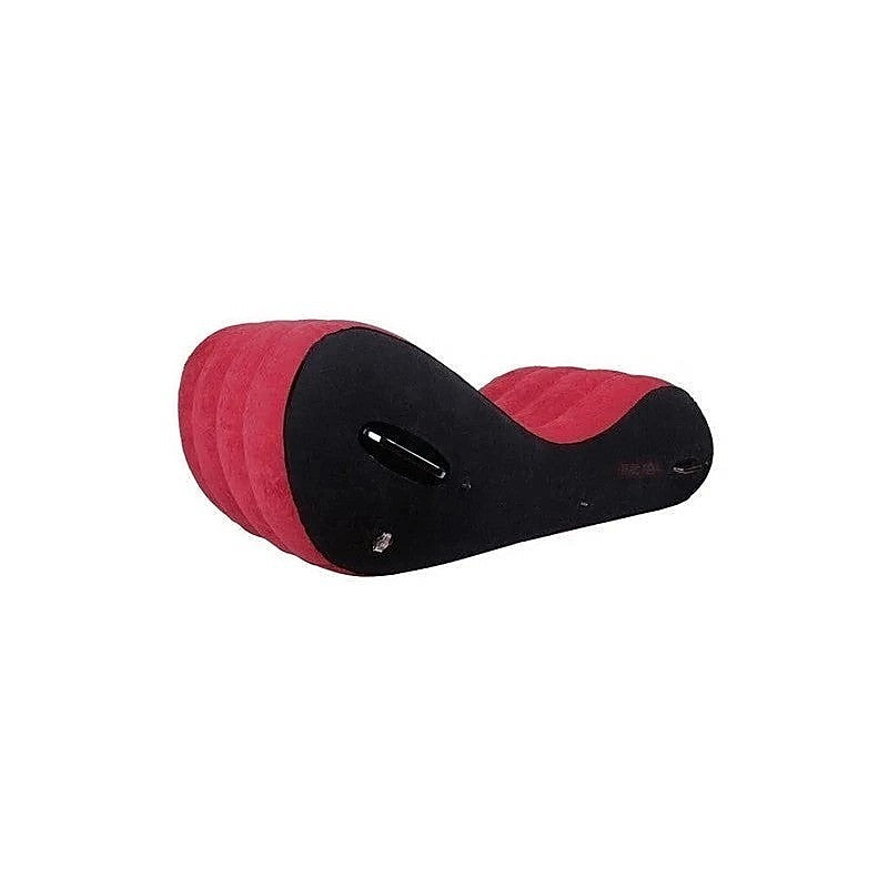Daytona Inflatable Suede Love Lounge with Handrail - Sex Furniture