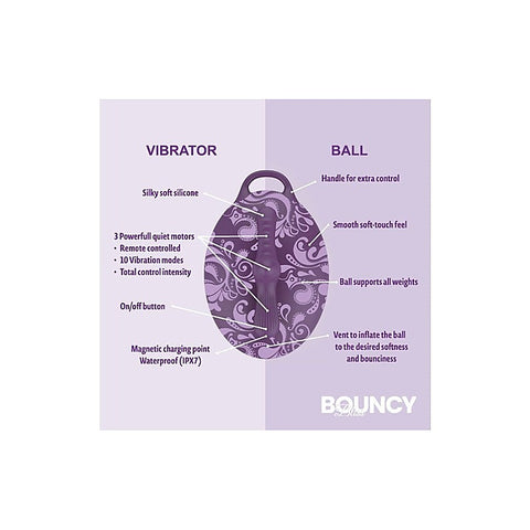 Classic Inflatable Sit-On Massager Vibrator by Bouncy Bliss - Inflatable Dildos and Vibrators