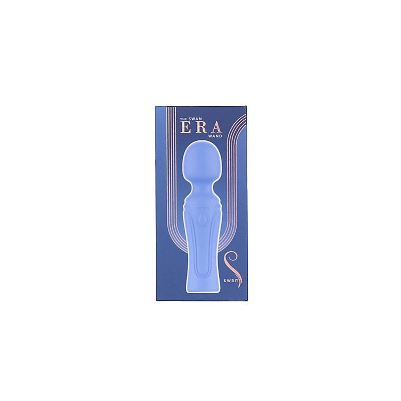 BMS Factory Swan Era Vibrating Body Wand Massager Premium Silicone Design - Body Wands