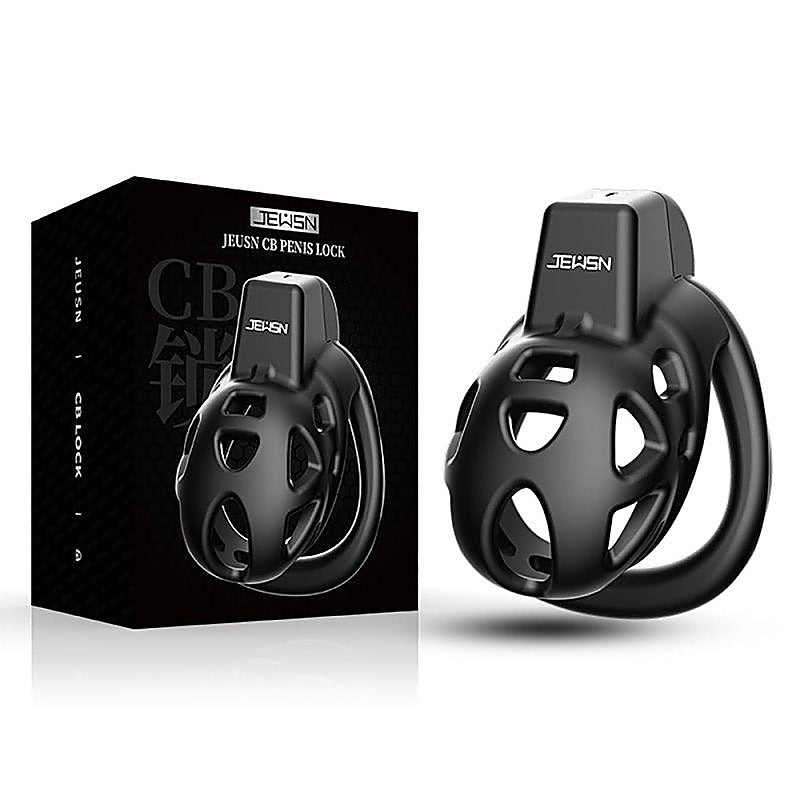 3D Ventilation Male Chastity Cock Cage Lock Set by BDStyle - Male Chastity