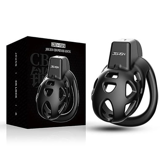 3D Ventilation Male Chastity Cock Cage Lock Set by BDStyle - Male Chastity