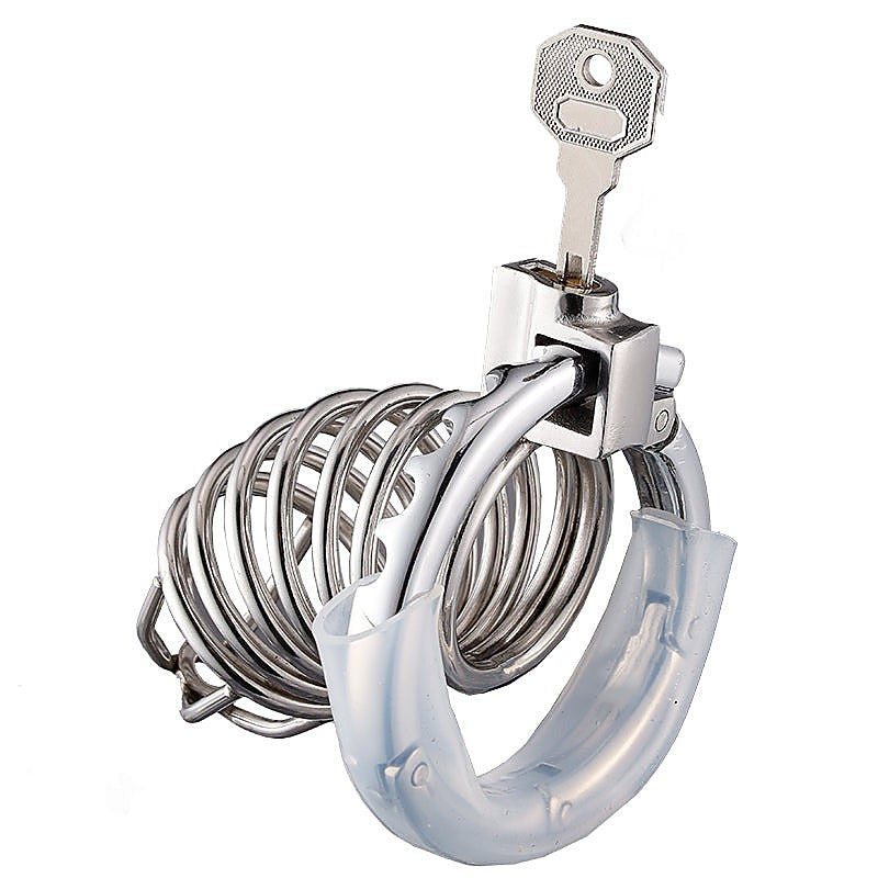 Beginner Cage Adjustable Metal Bird Cock Cage by BDStyle - Male Chastity