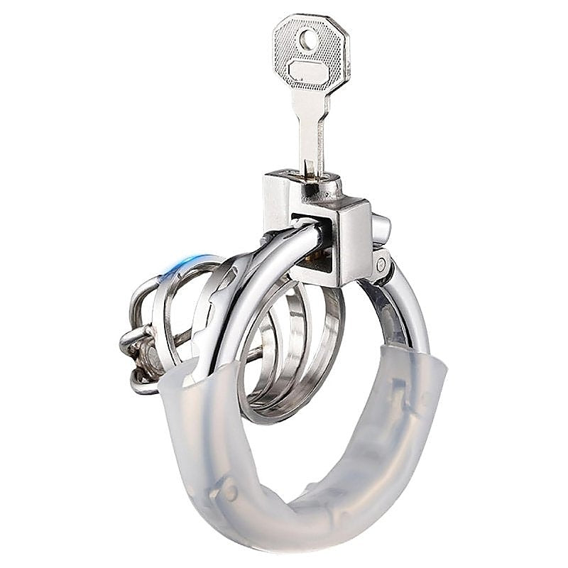 Stainless Steel Adjustable Male Chastity Cock Cage - Male Chastity