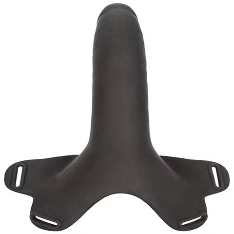 Accommodator Strap-On Silicone Dong by California Exotics - Strap On Sextoys