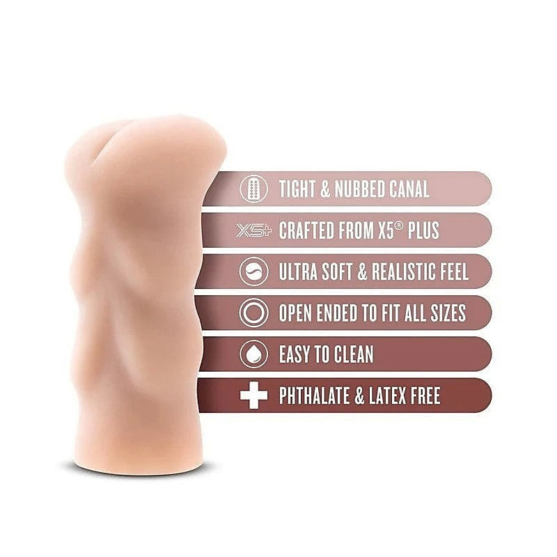 Blush Novelties EnLust Cassie Realistic Ass Stroker Advanced Material - Masturbators and Strokers