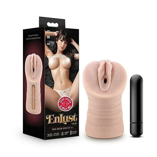 EnLust Ayumi Vibrating Vagina Stroker by Blush Novelties - Masturbators and Strokers