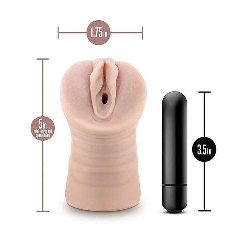 EnLust Ayumi Vibrating Male Masturbator by Blush Novelties - Masturbators and Strokers