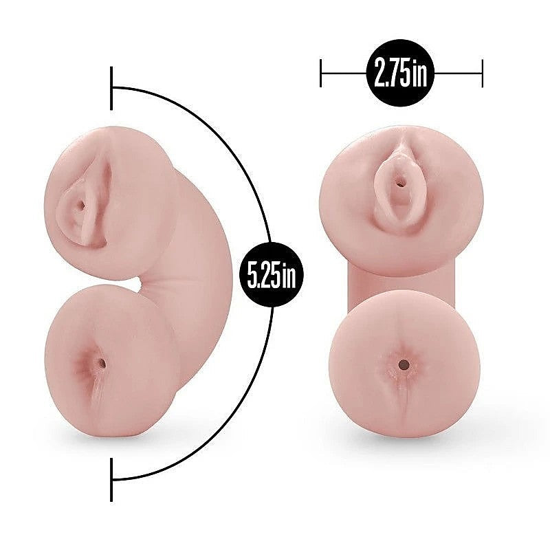 EnLust Tasha Dual Ended Male Stroker by Blush Novelties - Masturbators and Strokers