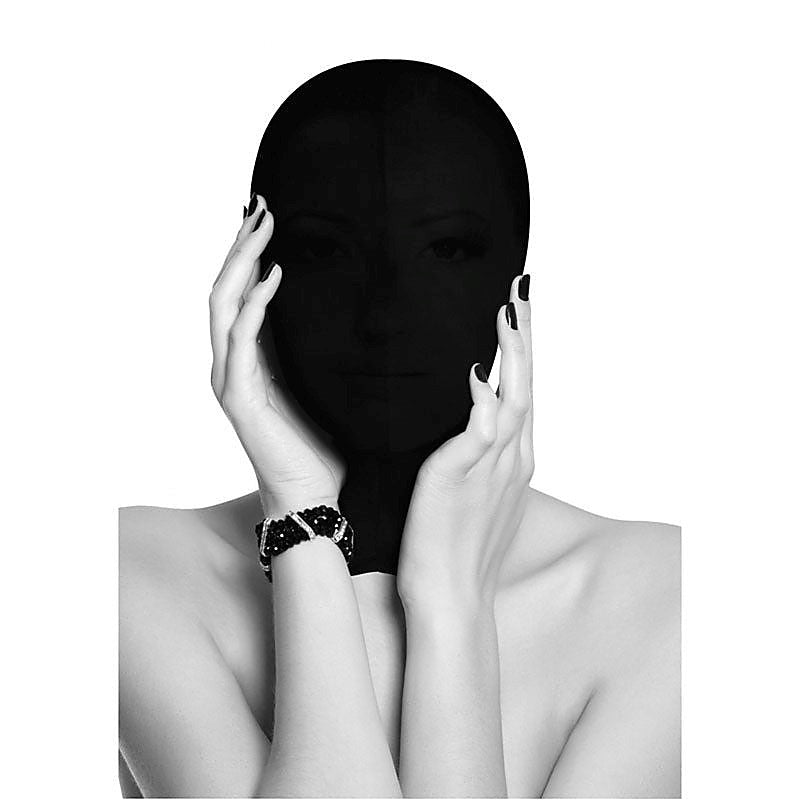 OUCH! BW Subjugation Mask by Shots Toys - Masks And Blindfolds