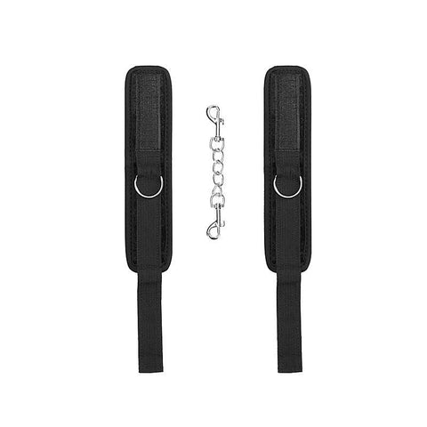OUCH! Velvet & Velcro Handcuffs by Shots Toys - Cuffs and Restraints