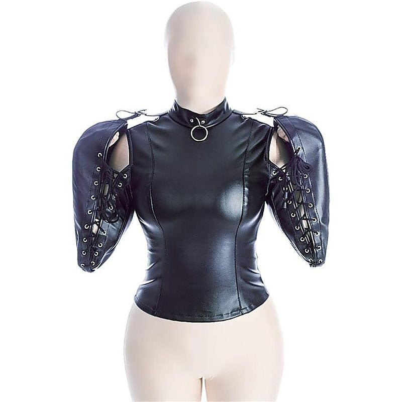 Lace Up Straitjacket Bondage Harness by BDStyle - Cuffs And Restraints