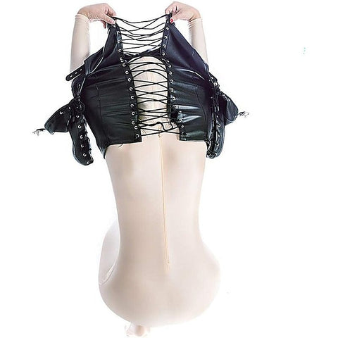 Lace Up Straitjacket Bondage Harness by BDStyle - Cuffs And Restraints