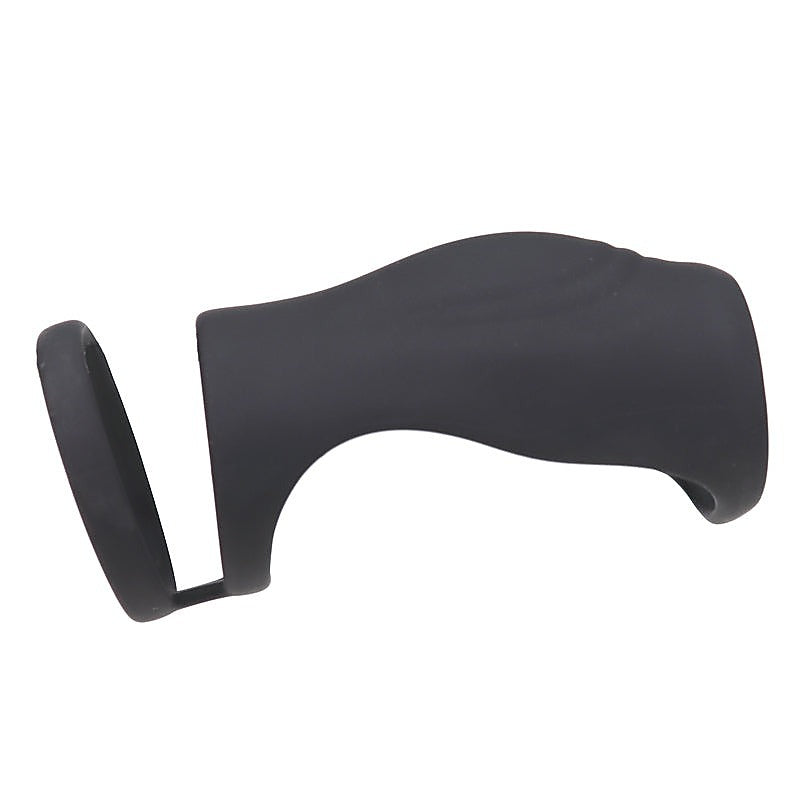 Silicone Dual Cock Ring Penis Sleeve by BDStyle - Penis Sleeves and Extenders
